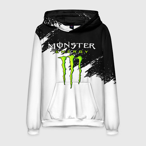 Мужская толстовка MONSTER ENERGY / 3D-Белый – фото 1