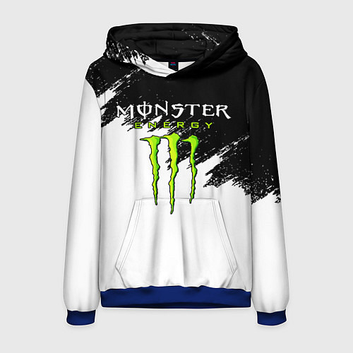 Мужская толстовка MONSTER ENERGY / 3D-Синий – фото 1