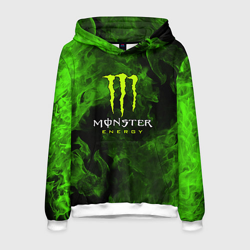 Мужская толстовка MONSTER ENERGY / 3D-Белый – фото 1