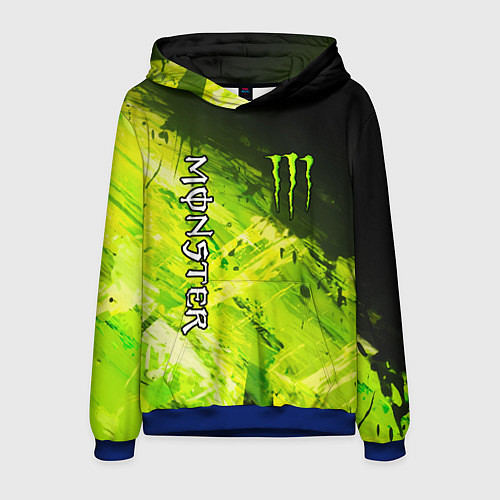 Мужская толстовка MONSTER ENERGY / 3D-Синий – фото 1