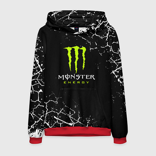 Мужская толстовка MONSTER ENERGY / 3D-Красный – фото 1