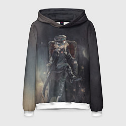 Толстовка-худи мужская Devil of the Rhine, цвет: 3D-белый