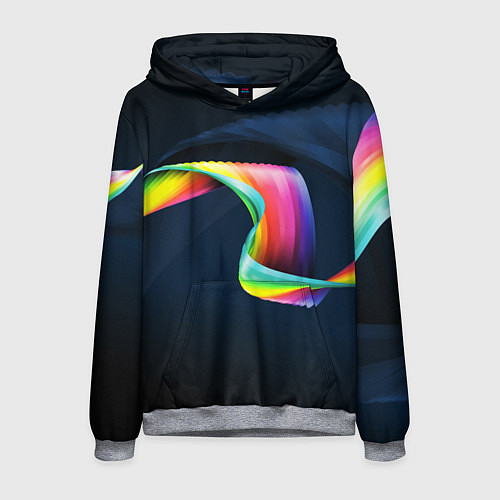 Мужская толстовка OPTICAL ABSTRACT / 3D-Меланж – фото 1