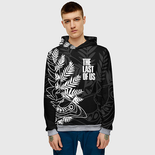 Мужская толстовка THE LAST OF US 2 / 3D-Меланж – фото 3