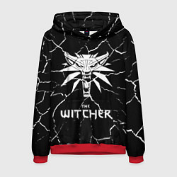 Толстовка-худи мужская The Witcher, цвет: 3D-красный