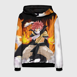 Толстовка-худи мужская FAIRY TAIL ХВОСТ ФЕИ, цвет: 3D-черный