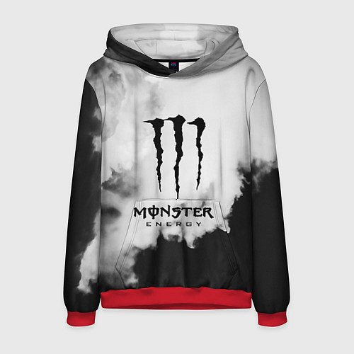 Мужская толстовка MONSTER ENERGY / 3D-Красный – фото 1