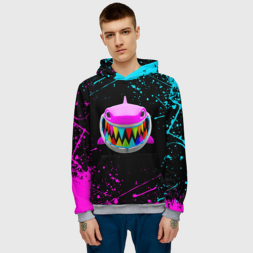 Мужская толстовка 6IX9INE 69 / 3D-Меланж – фото 3