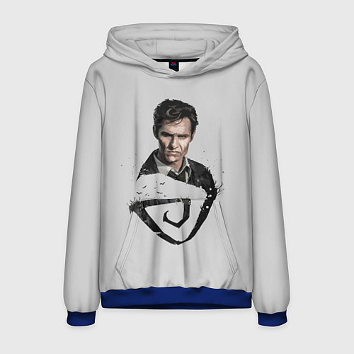 Мужская толстовка Настоящий детектив / 3D-Синий – фото 1