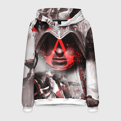 Мужская толстовка ASSASSINS CREED / 3D-Белый – фото 1