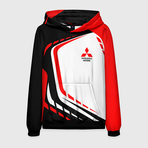 Мужская толстовка Mitsubishi EVO Uniform / 3D-Черный – фото 1