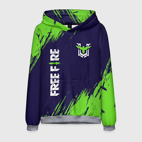 Мужская толстовка FREE FIRE ФРИ ФАЕР / 3D-Меланж – фото 1