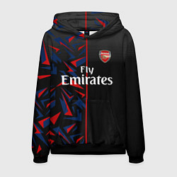 Толстовка-худи мужская ARSENAL UNIFORM 2020, цвет: 3D-черный
