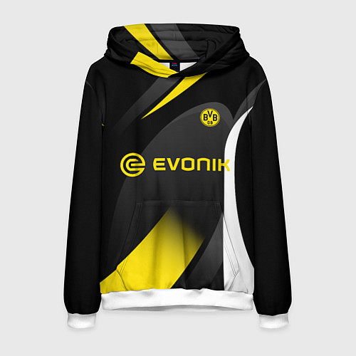 Мужская толстовка BORUSSIA DORTMUND / 3D-Белый – фото 1