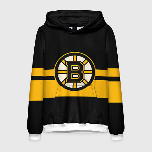 Мужская толстовка BOSTON BRUINS NHL / 3D-Белый – фото 1