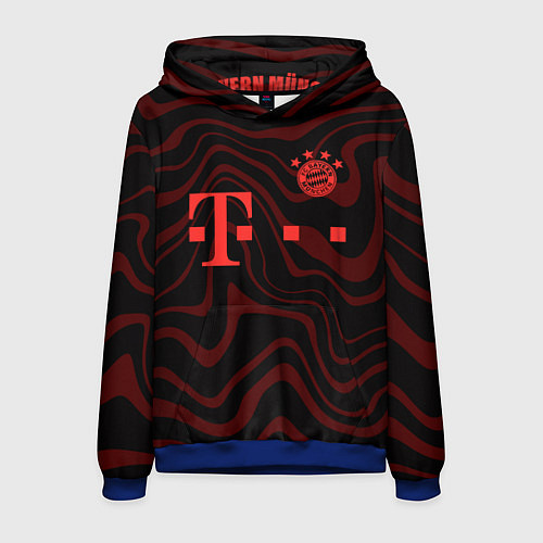 Мужская толстовка FC Bayern Munchen 2021 / 3D-Синий – фото 1