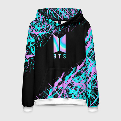 Мужская толстовка BTS / 3D-Белый – фото 1