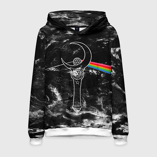 Мужская толстовка Dark Side of the Moon Stick / 3D-Белый – фото 1