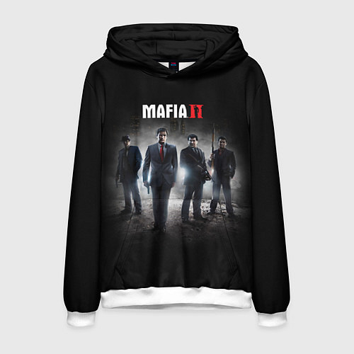 Мужская толстовка Mafia / 3D-Белый – фото 1