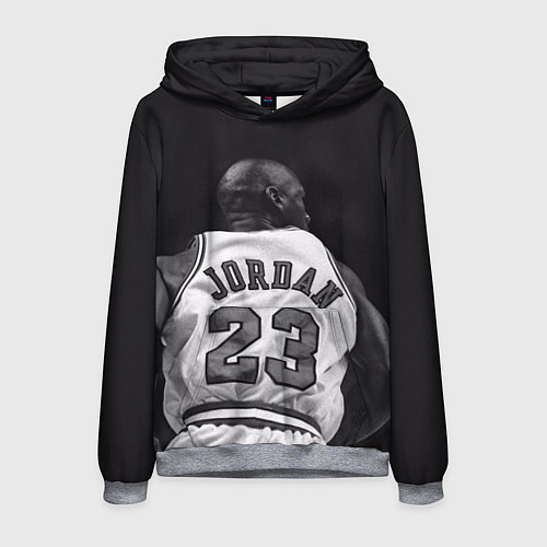 Мужская толстовка MICHAEL JORDAN / 3D-Меланж – фото 1