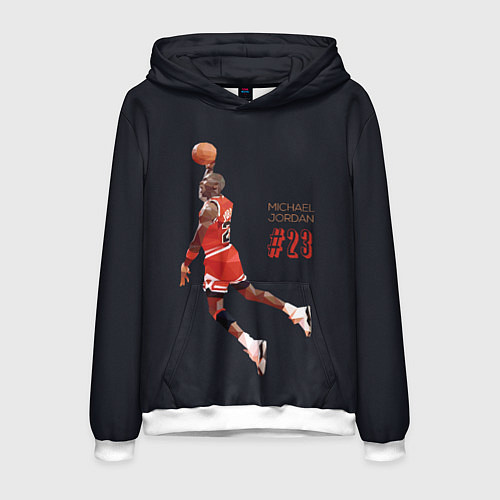 Мужская толстовка MICHAEL JORDAN / 3D-Белый – фото 1