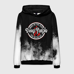 Толстовка-худи мужская Deep Purple, цвет: 3D-черный
