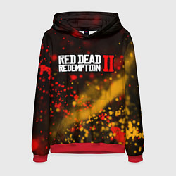 Толстовка-худи мужская RED DEAD REDEMPTION 2, цвет: 3D-красный