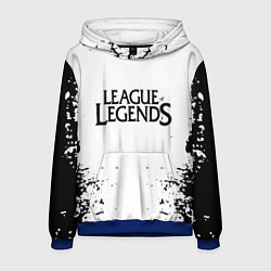 Толстовка-худи мужская League of legends, цвет: 3D-синий