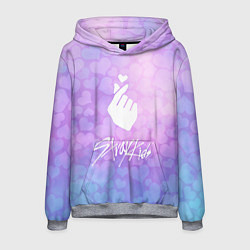 Толстовка-худи мужская Stray Kids, цвет: 3D-меланж