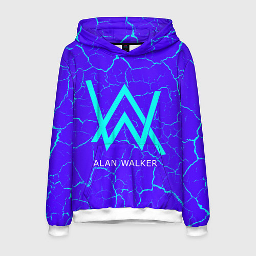 Мужская толстовка ALAN WALKER АЛАН УОКЕР / 3D-Белый – фото 1