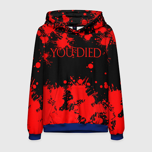 Мужская толстовка DARK SOULS / 3D-Синий – фото 1