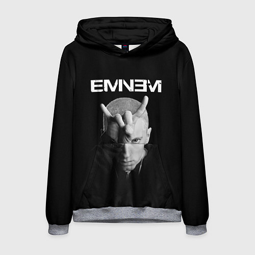 Мужская толстовка EMINEM / 3D-Меланж – фото 1