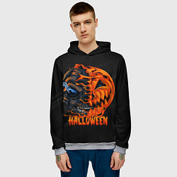 Толстовка-худи мужская Halloween foreva, цвет: 3D-меланж — фото 2