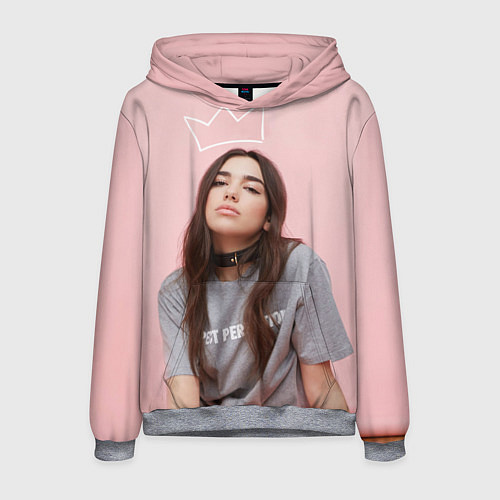 Мужская толстовка Dua Lipa / 3D-Меланж – фото 1