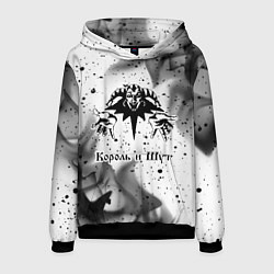 Толстовка-худи мужская КОРОЛЬ И ШУТ, цвет: 3D-черный