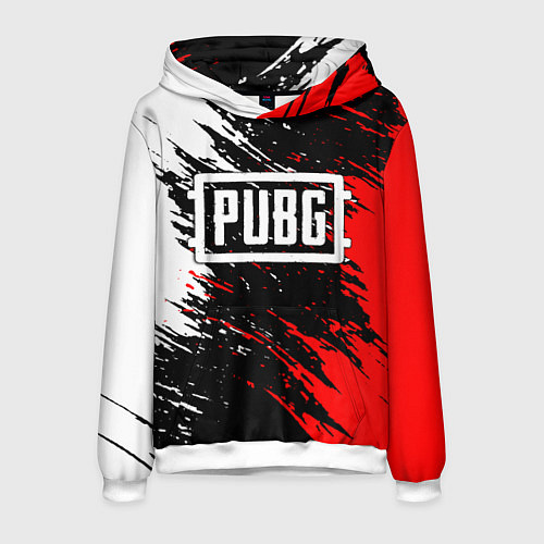 Мужская толстовка PUBG / 3D-Белый – фото 1