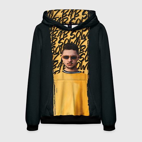 Мужская толстовка Sqwoz bab brush / 3D-Черный – фото 1