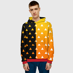 Толстовка-худи мужская ZENITSU ЗЕНИТСУ КИМОНО, цвет: 3D-красный — фото 2