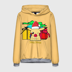 Мужская толстовка New Year Pikachu