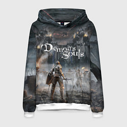 Толстовка-худи мужская Demons Souls, цвет: 3D-белый