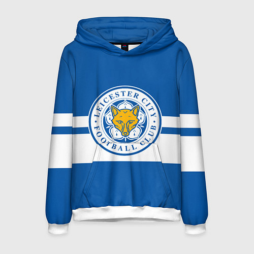 Мужская толстовка LEICESTER CITY / 3D-Белый – фото 1