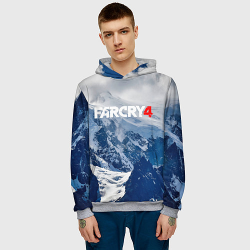 Мужская толстовка FARCRY 4 S / 3D-Меланж – фото 3