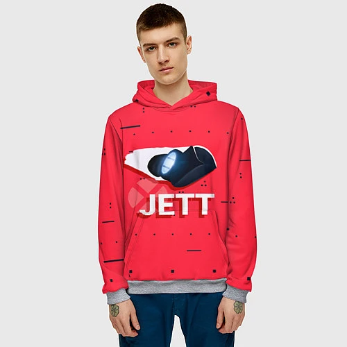 Мужская толстовка Jett / 3D-Меланж – фото 3