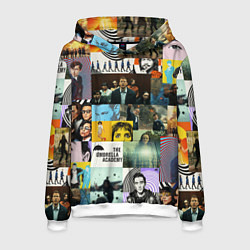 Толстовка-худи мужская АКАДЕМИЯ АМБРЕЛЛА, цвет: 3D-белый