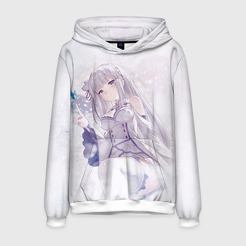Мужская толстовка Эмилия / 3D-Белый – фото 1