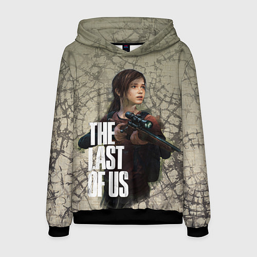 Мужская толстовка The Last of us / 3D-Черный – фото 1