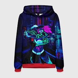 Толстовка-худи мужская KDA Akali, цвет: 3D-красный