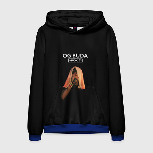 Мужская толстовка OG Buda / 3D-Синий – фото 1
