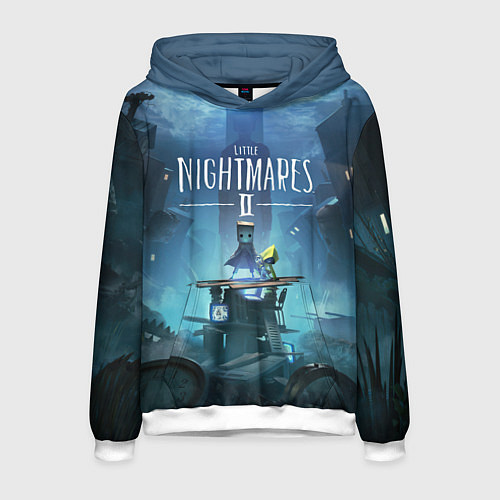 Мужская толстовка Little Nightmares 2 / 3D-Белый – фото 1