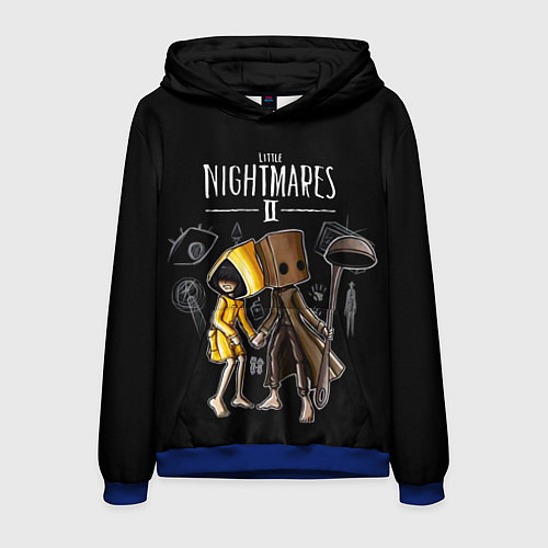 Мужская толстовка LITTLE NIGHTMARES 2 / 3D-Синий – фото 1